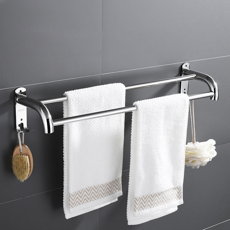 Modern Chrome Bathroom Accessory Set