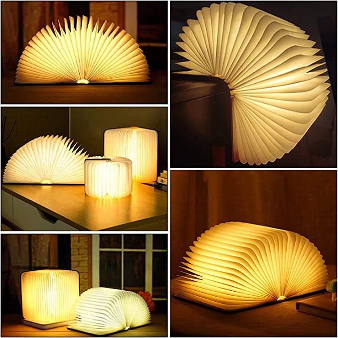 Colorful Book Style LED Nightlight USB Powered