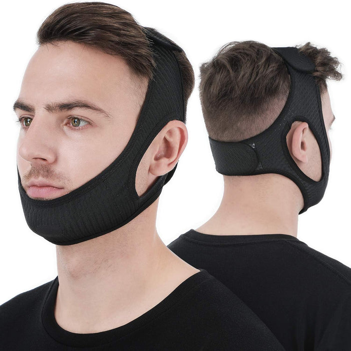 Soft Anti Snore Chin Strap for Better Sleep - Fesara