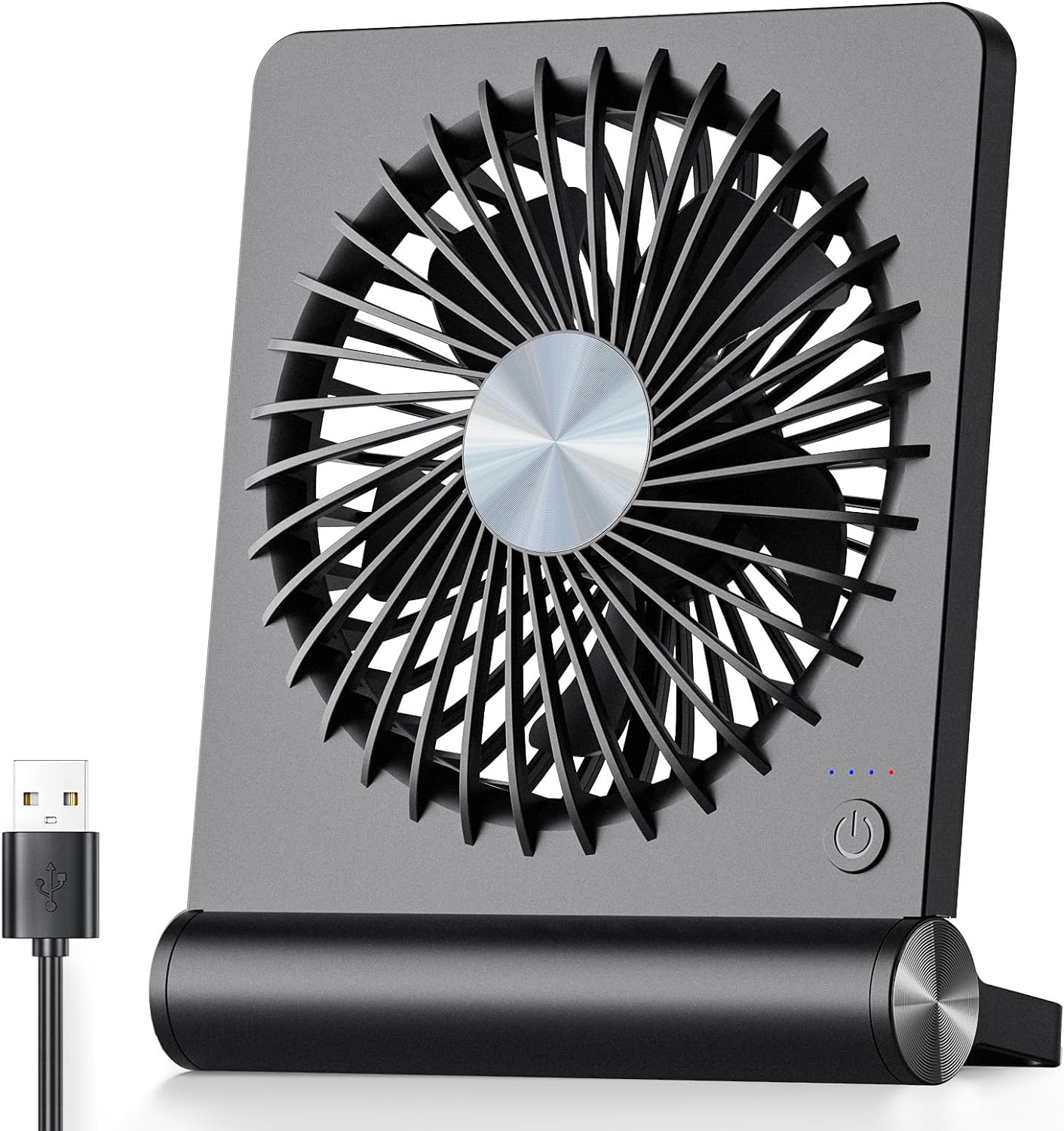 Strong Quiet Small Office Fan – Compact Cooling Solution - Fesara