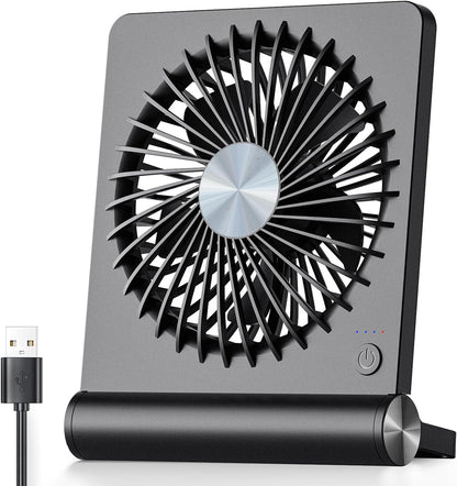 Strong Quiet Small Office Fan – Compact Cooling Solution - Fesara