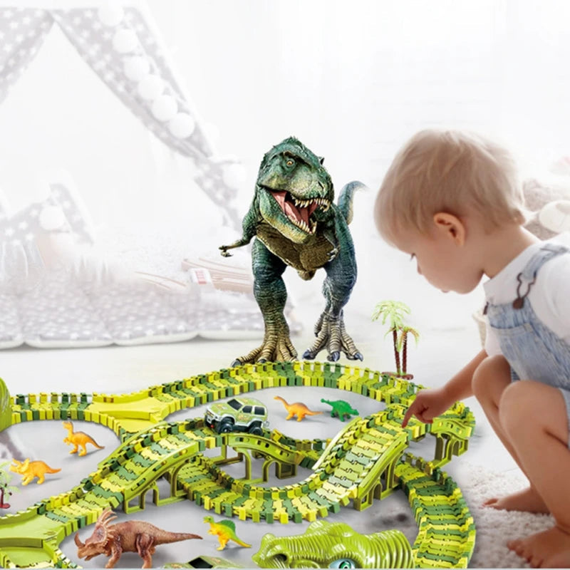 Fun Dinosaur Train Track Set - Fesara