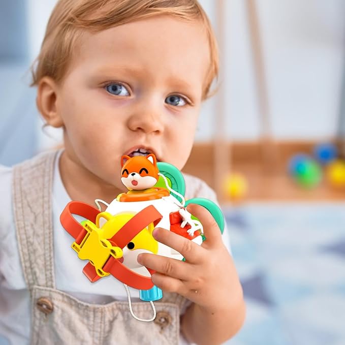 Soft Leather Montessori Ball for Kids