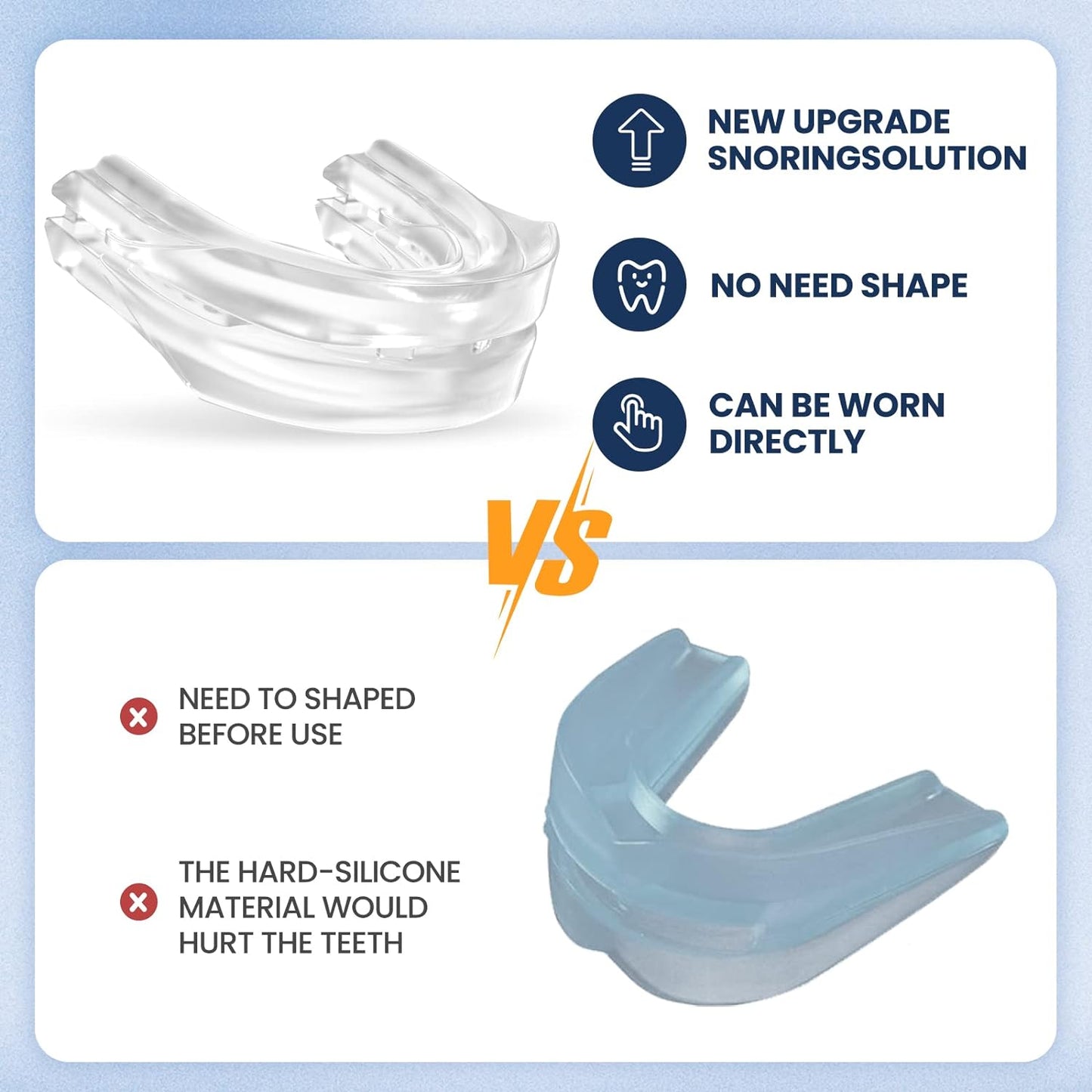 Snore Stopper Mouth Guard for Sleep Apnea Protection