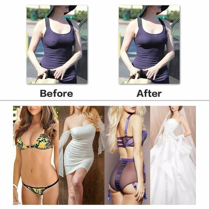 Plus Size Seamless Strapless Boost Bra