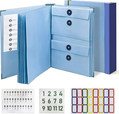 Compact Folding File Organizer Folder - Fesara