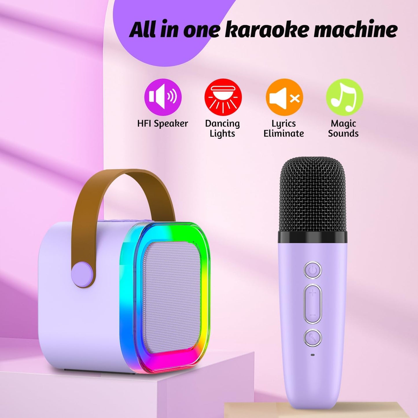 Portable Wireless Karaoke Speaker System