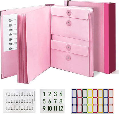 Compact Folding File Organizer Folder