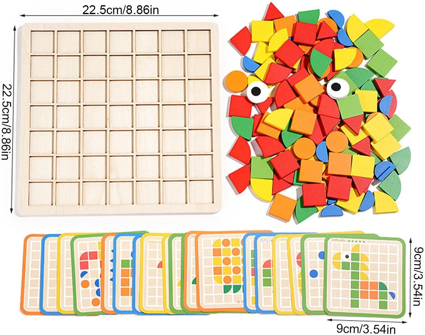 Kid's Wooden Learning Puzzle Toy