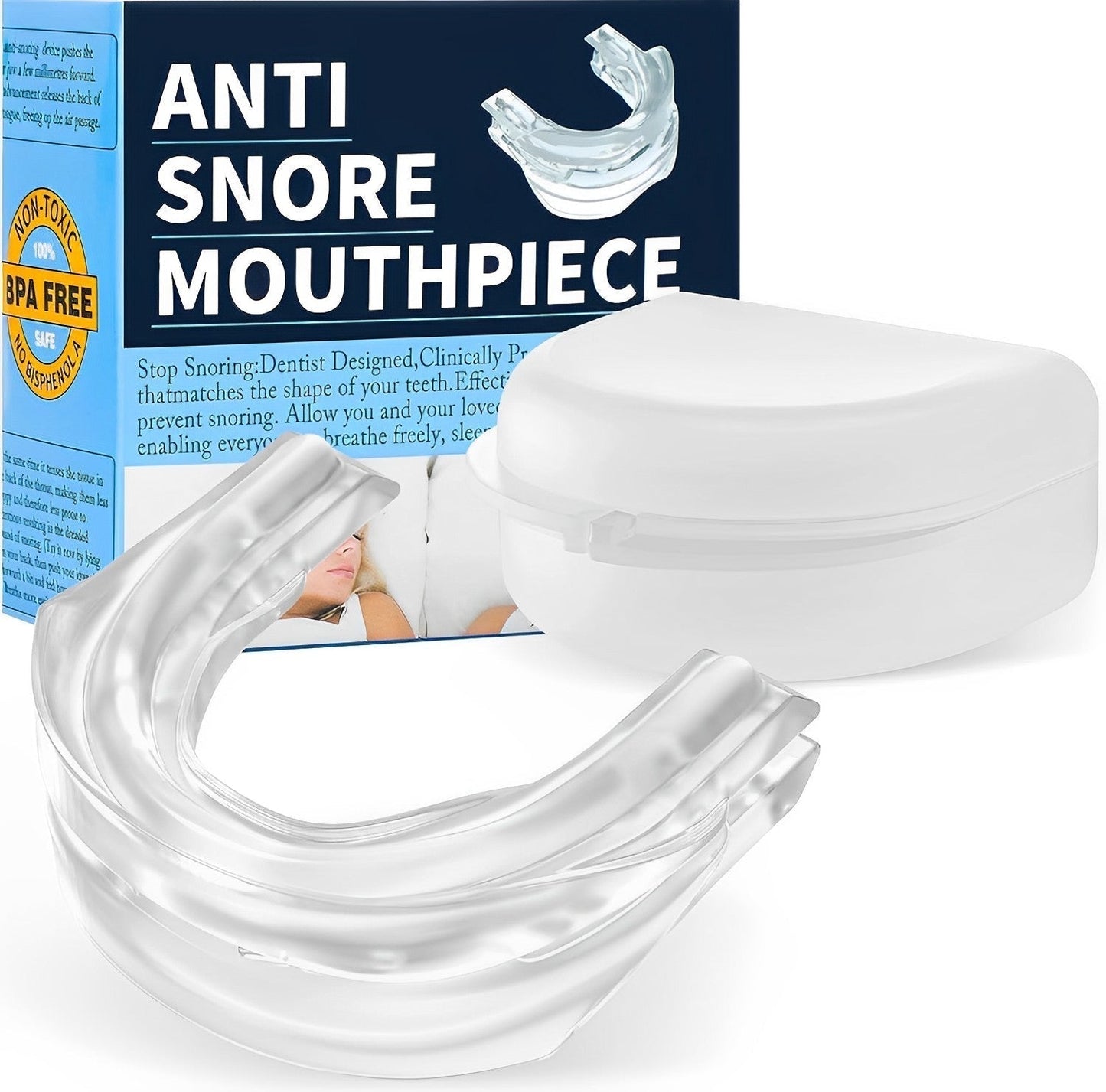 Snore Stopper Mouth Guard for Sleep Apnea Protection