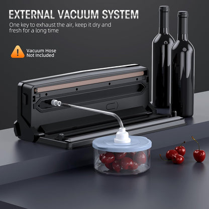Automatic Food Sealer with Built-In Cutter