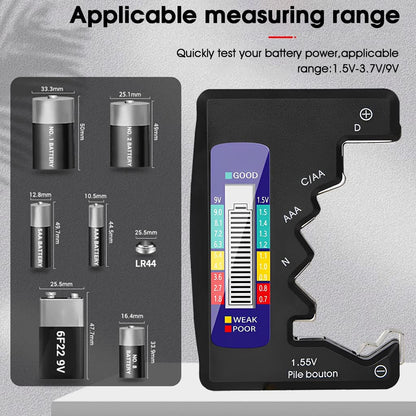 Portable Battery Tester Volt Checker Device