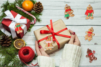 Delicious Christmas Cookie Tree Decorations Set