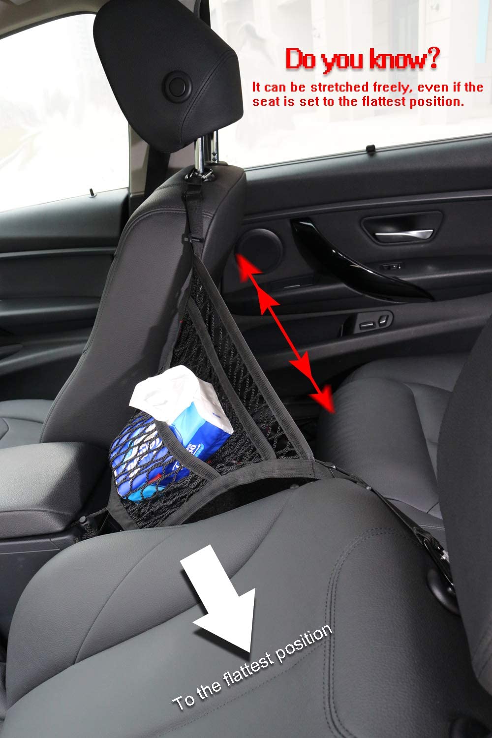 Premium Car Storage Net Organizer