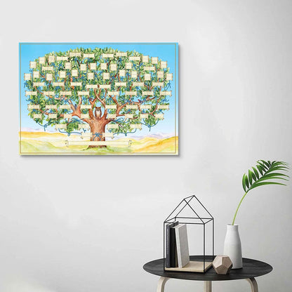 Personalized Fillable Family Tree Chart