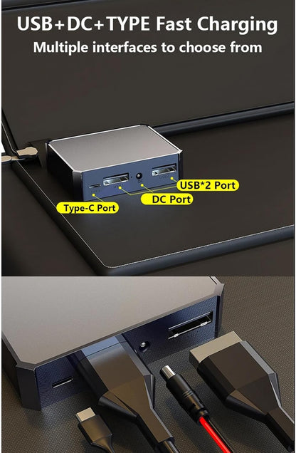 Compact 1000W Portable Solar Power Kit with Fast Charging