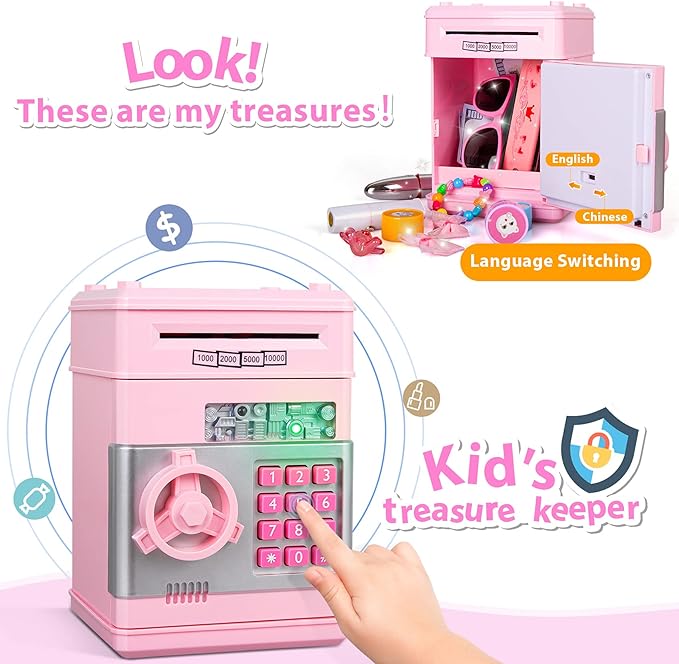 Fun Kids Savings Piggy Bank