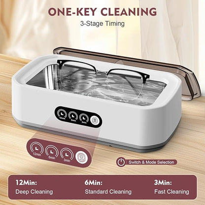 Powerful Ultrasonic Cleaner for Jewelry and Accessories