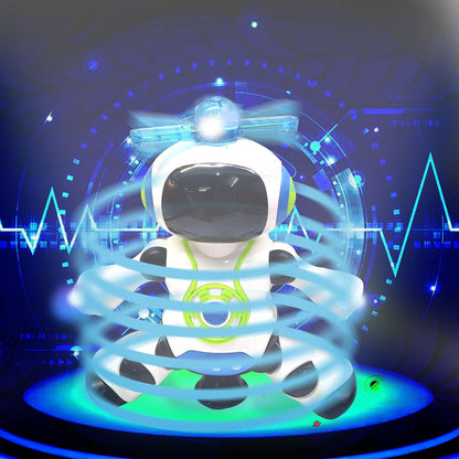 Fun Dancing Robot with LED Lights and Spin Motion