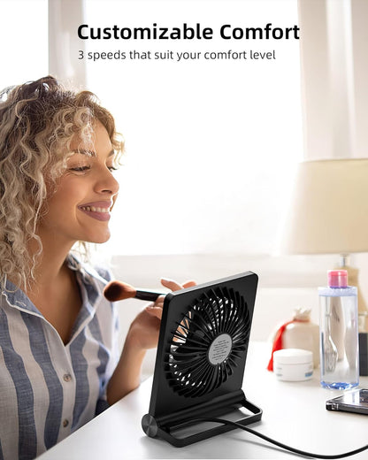 Strong Quiet Small Office Fan – Compact Cooling Solution