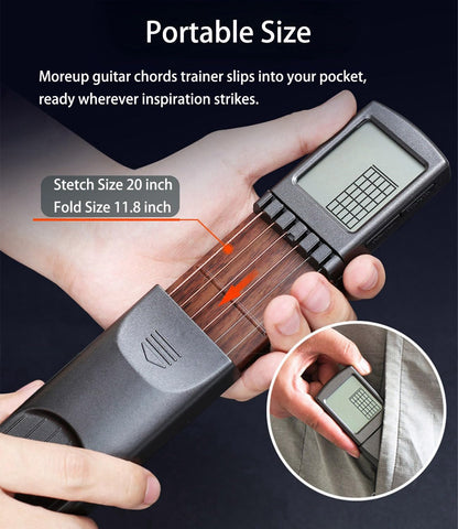 Easy Guitar Chord Learner - Portable Practice Tool