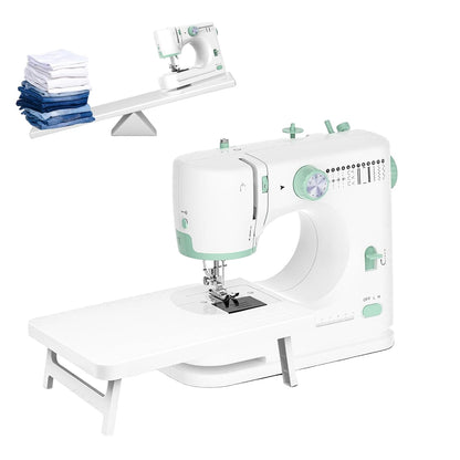 Compact Sewing Machine with 12 Stitches & Free Arm