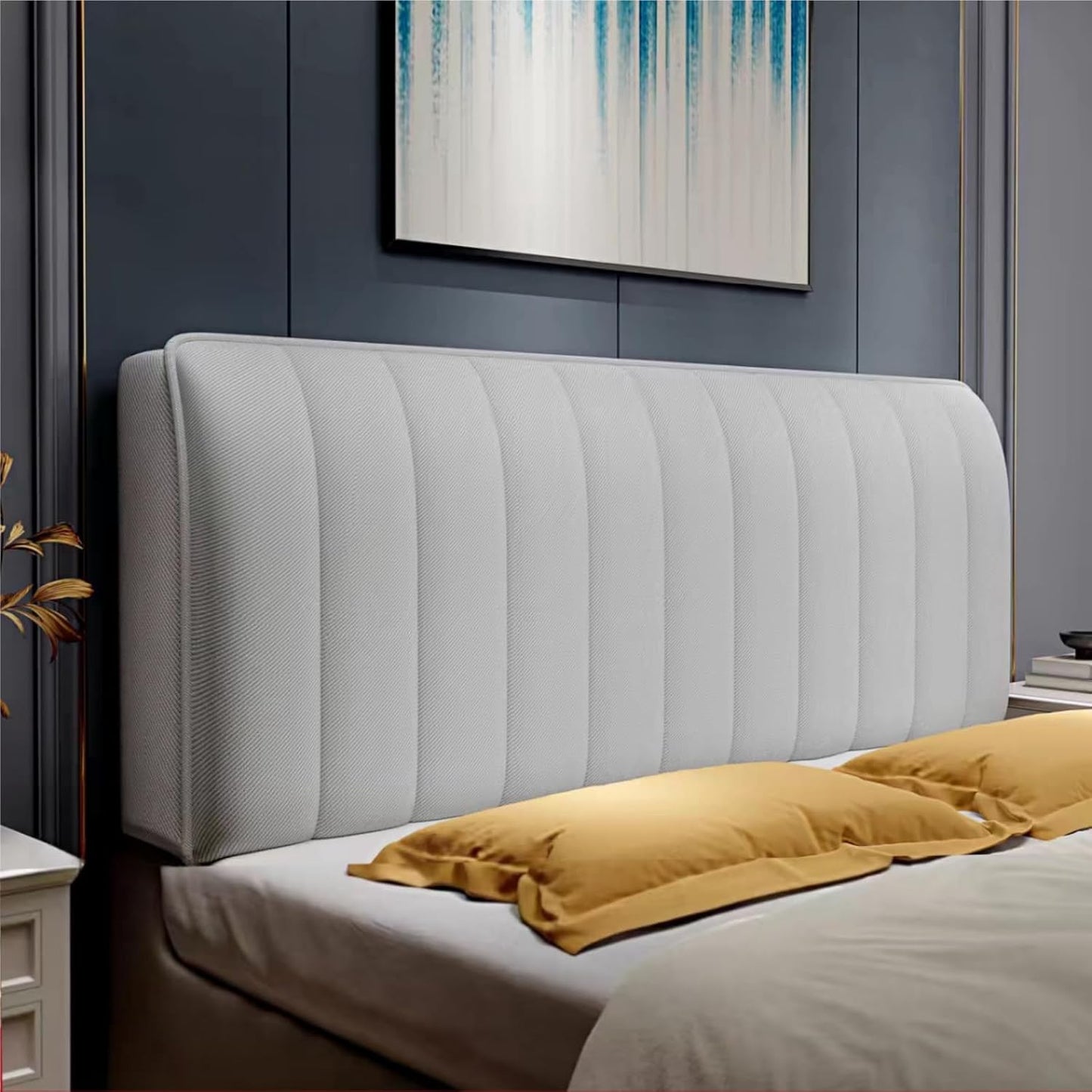 Plush Bedroom Lamp for a Cozy Night