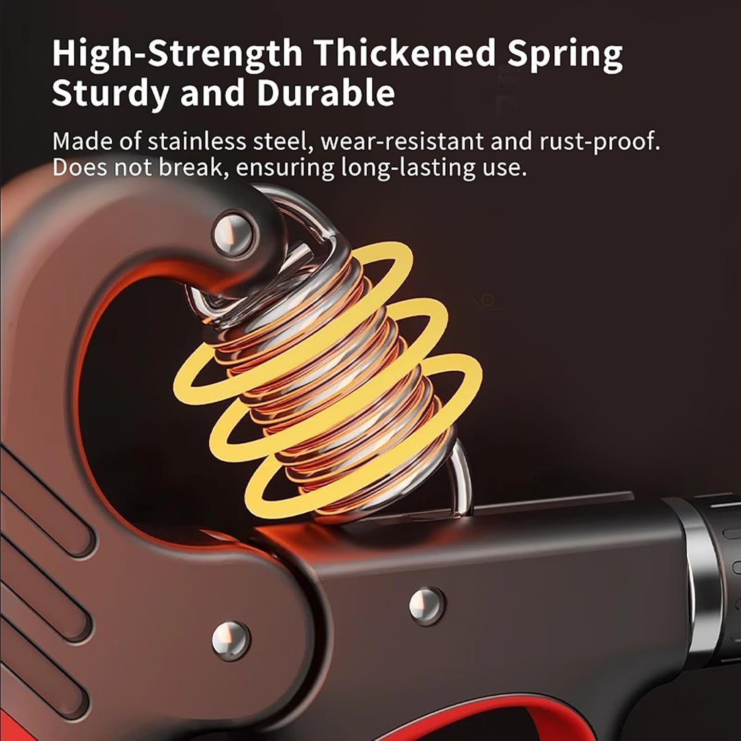 Compact Grip Strength Trainer with Rep Counter