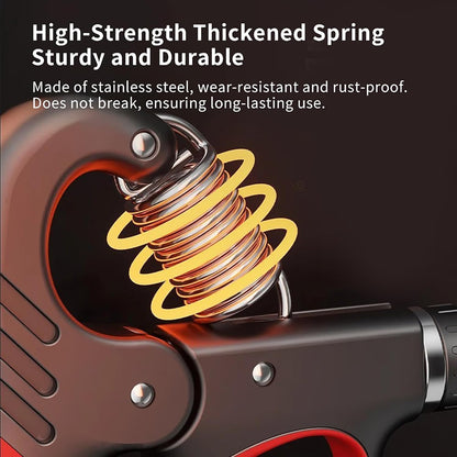 Compact Grip Strength Trainer with Rep Counter