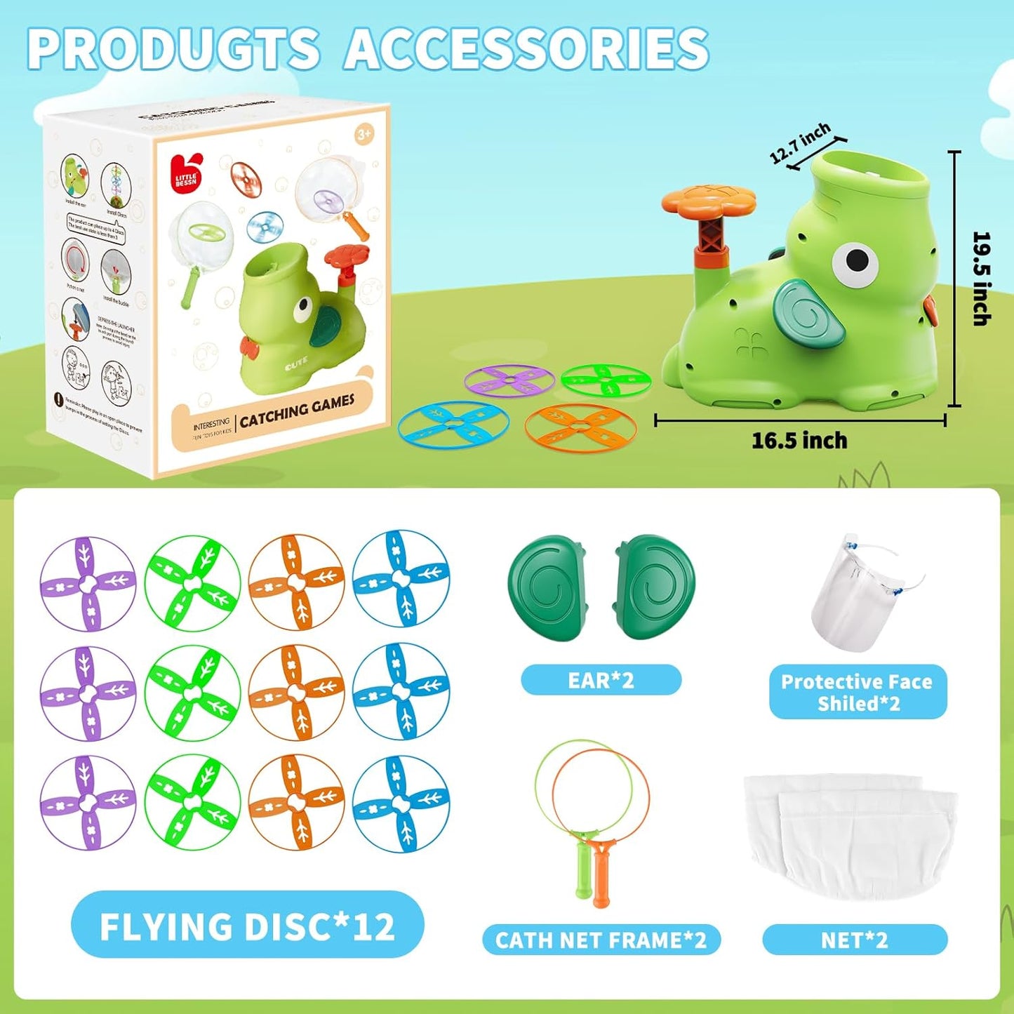 Fun Flying Disc Play Set