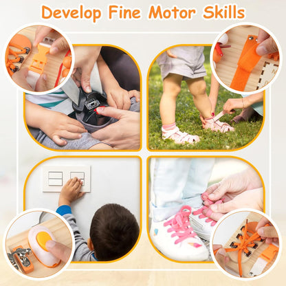 Fun Wooden Learning Board for Children