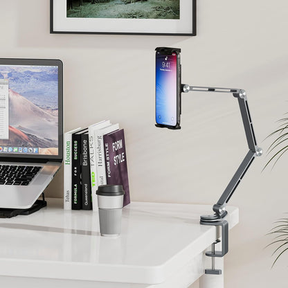 Portable Folding Tablet Holder with 360 Rotation