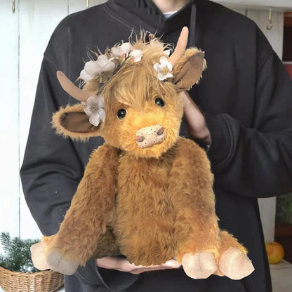 Soft Cuddle Highland Cow Plush Toy