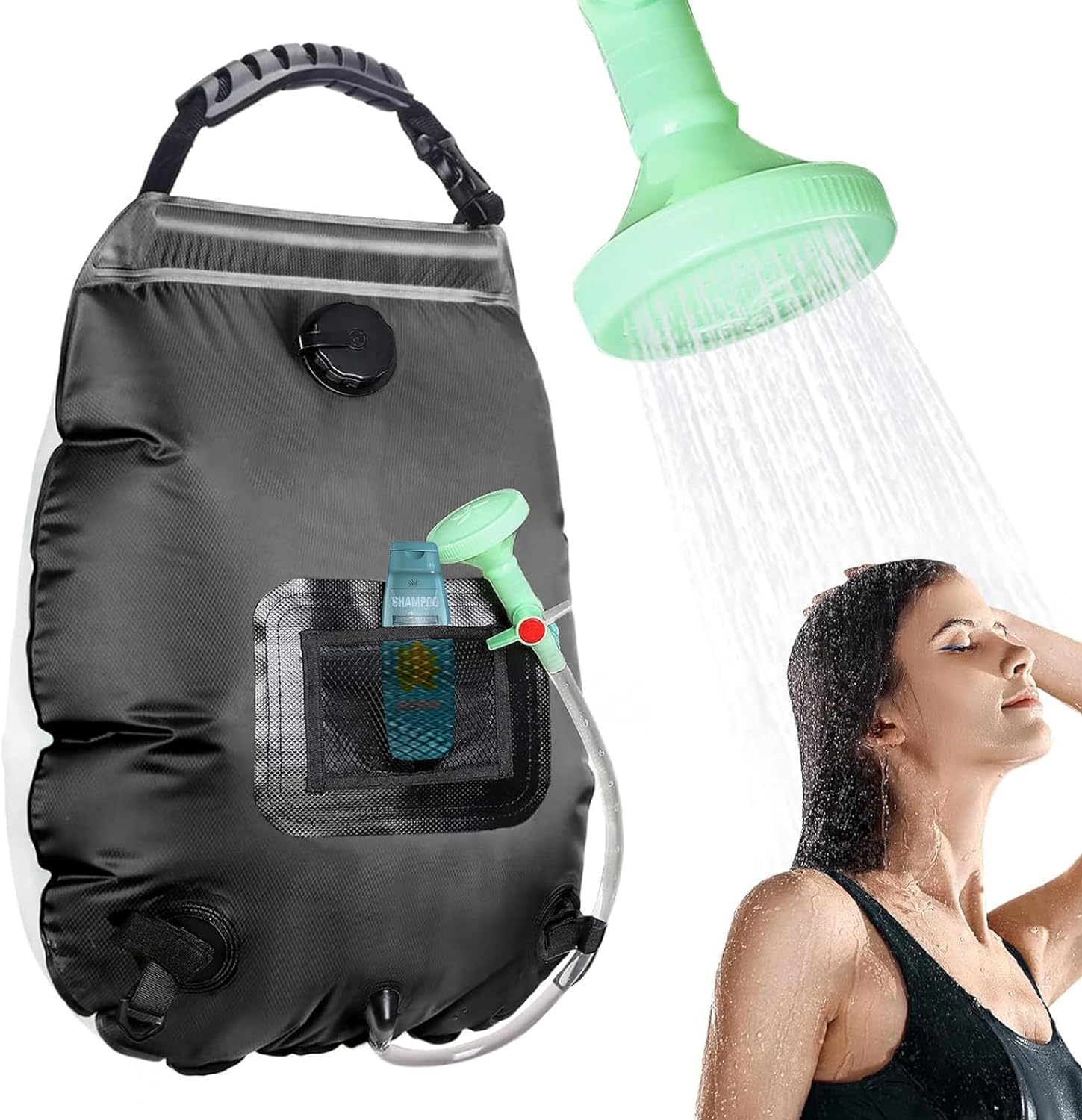 Portable Solar Heated Shower Bag - Fesara