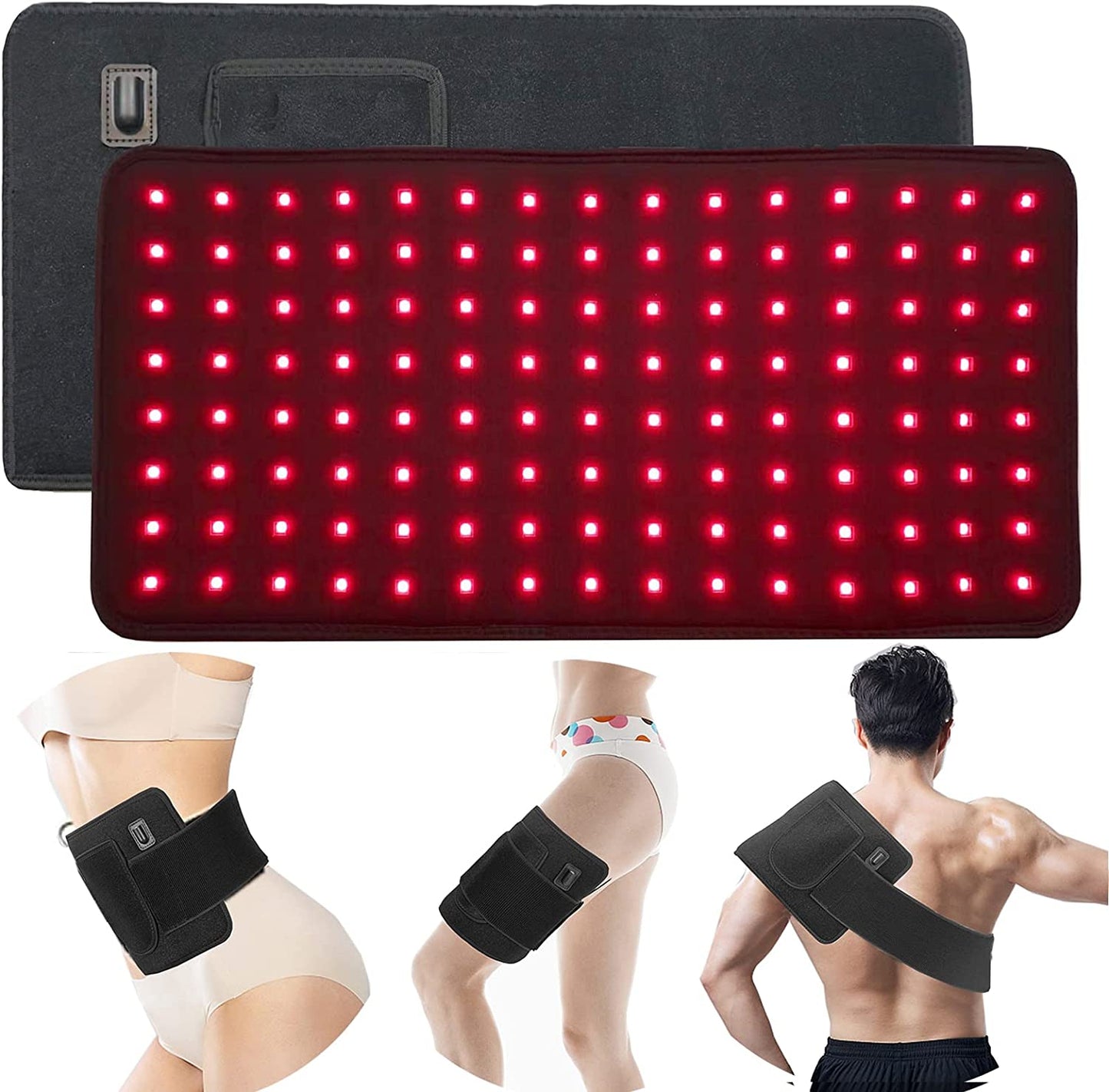 Heated Infrared Therapy Belt for Back Pain Relief - Fesara