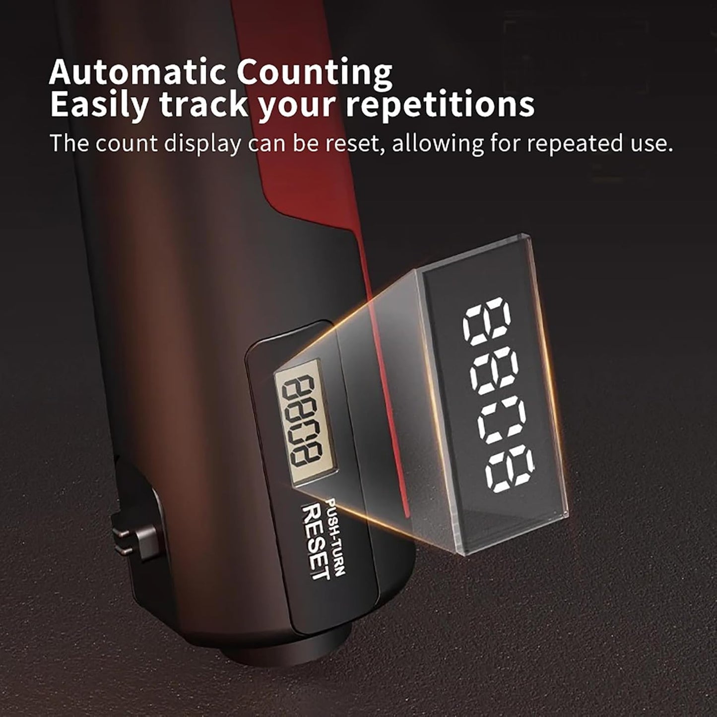 Compact Grip Strength Trainer with Rep Counter