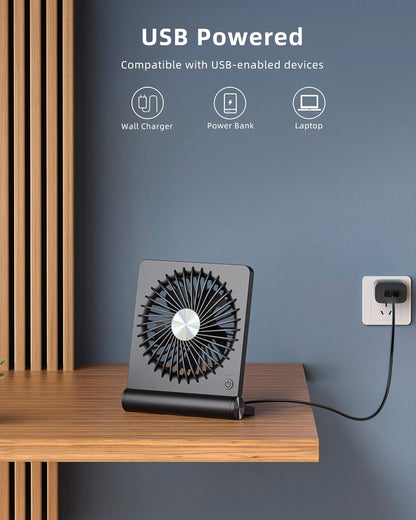 Strong Quiet Small Office Fan – Compact Cooling Solution