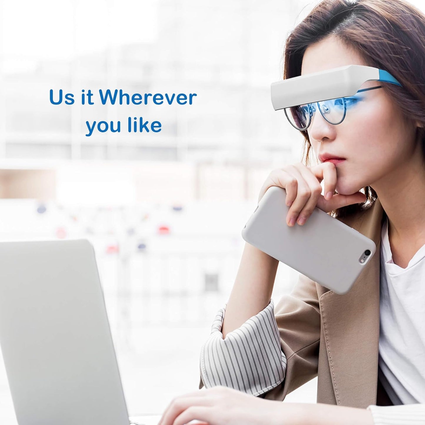 Mood Boosting LED Light Therapy Glasses