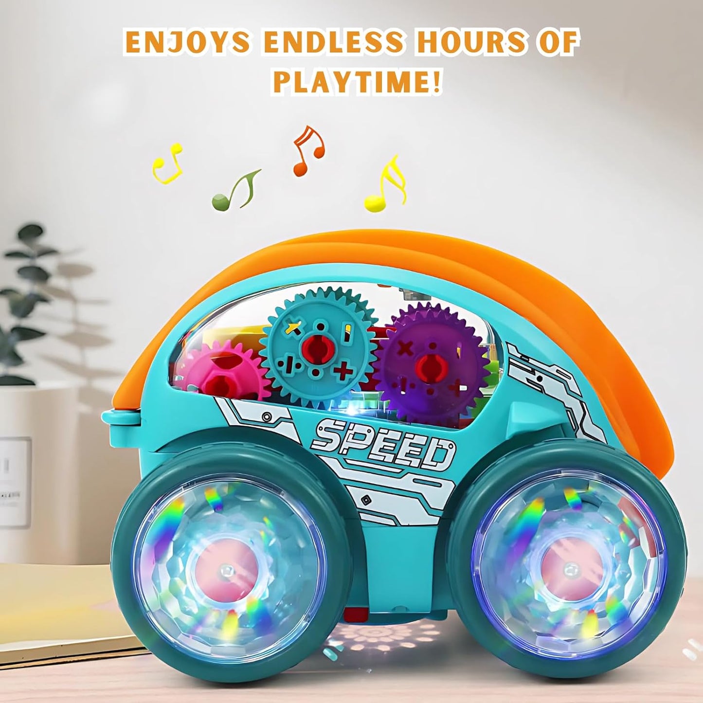 Fun LED Musical Ride On Toy