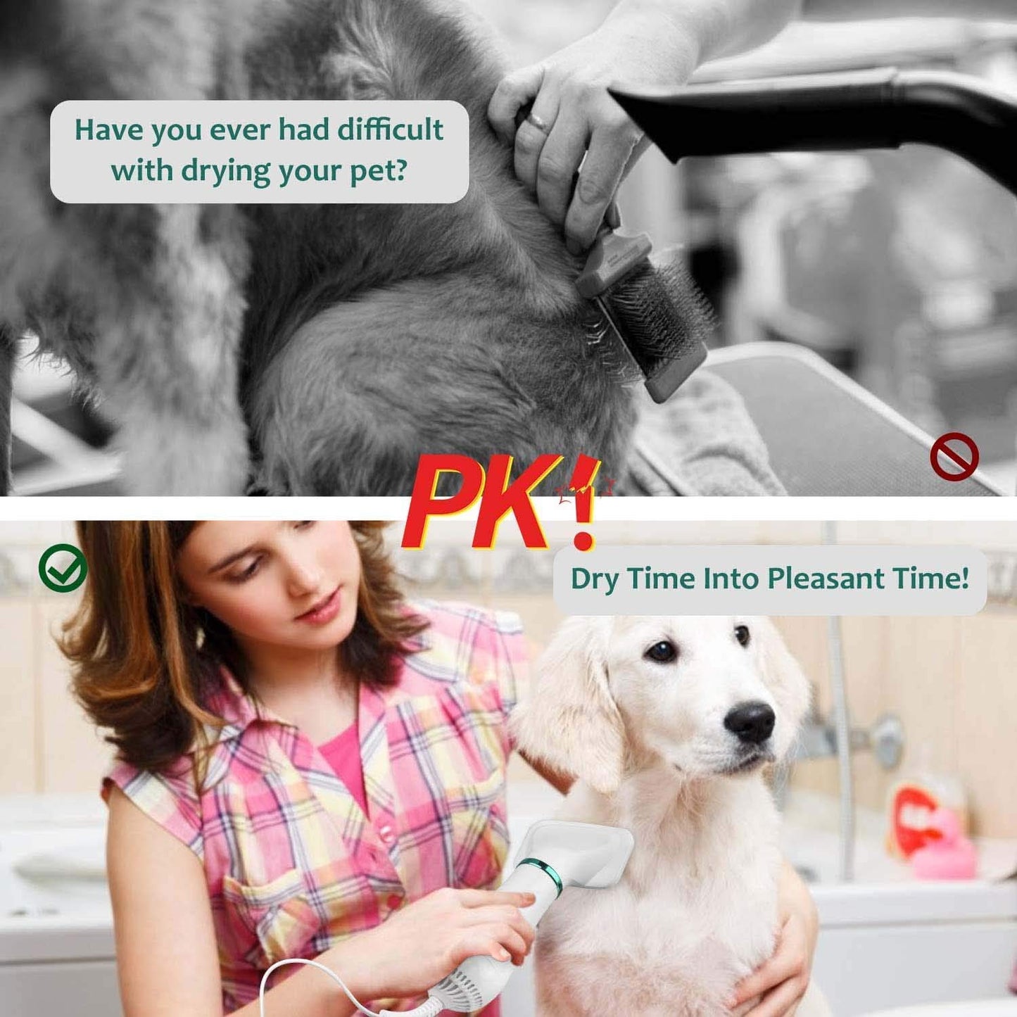 Pet Dryer and Grooming Kit