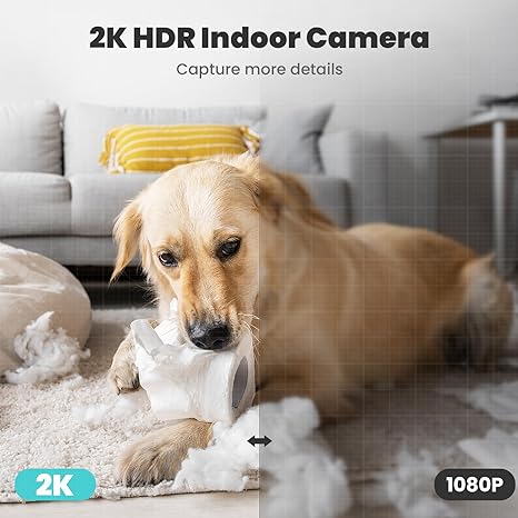 Smart 360° Home Security Camera System
