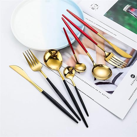 Elegant 24-Piece Silverware Set for Fine Dining
