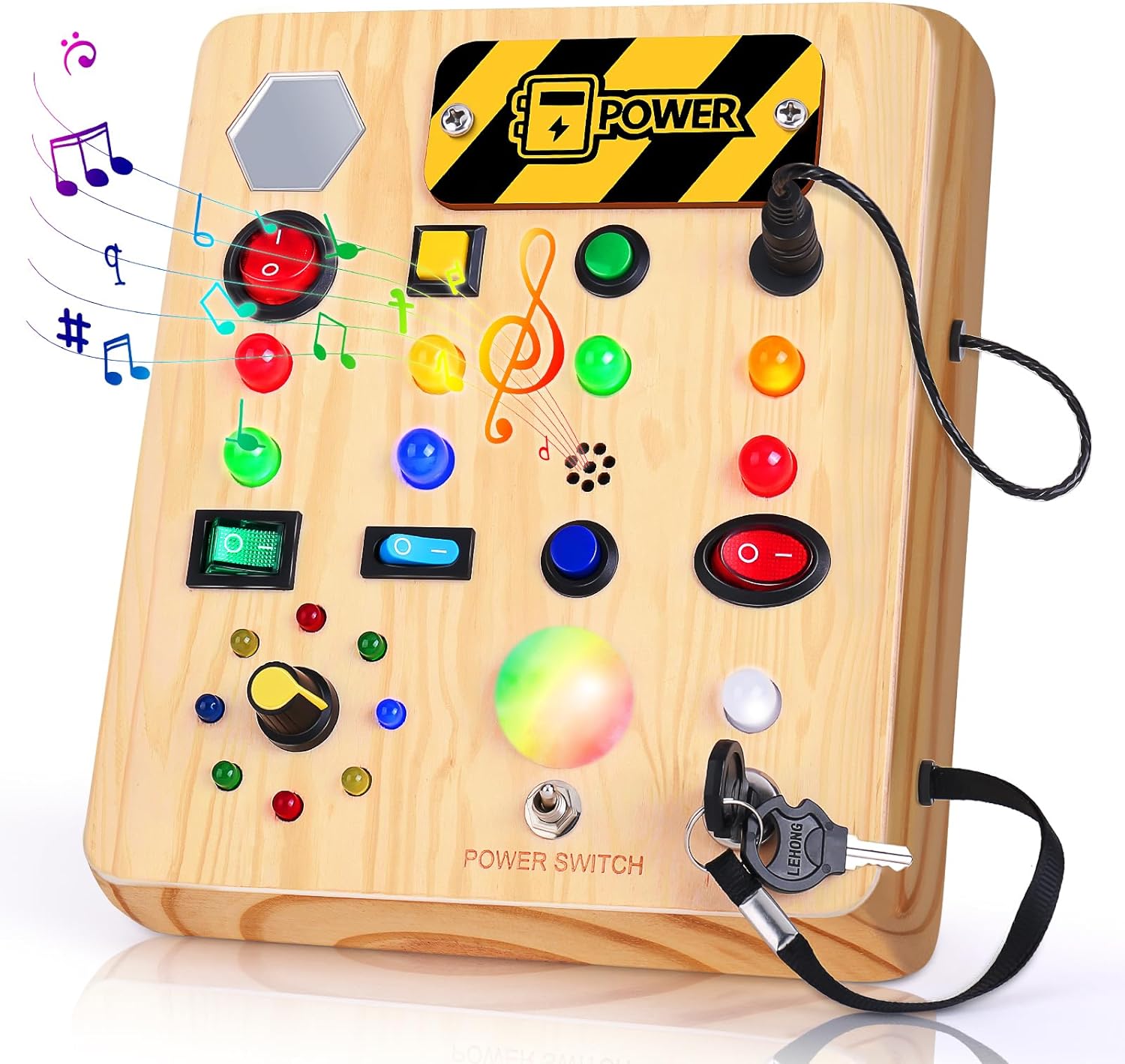 Fun Interactive Learning Board for Toddlers with Music - Fesara