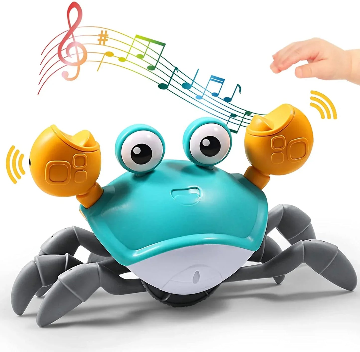Fun Baby Crawl Toy Interactive Crab - Fesara