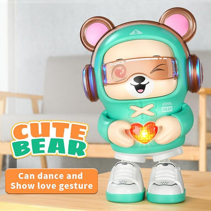 Fun Musical Teddy Bear With Flashing Lights