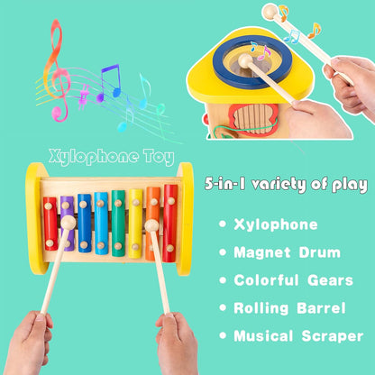 Kids Musical Triangle Instrument Set
