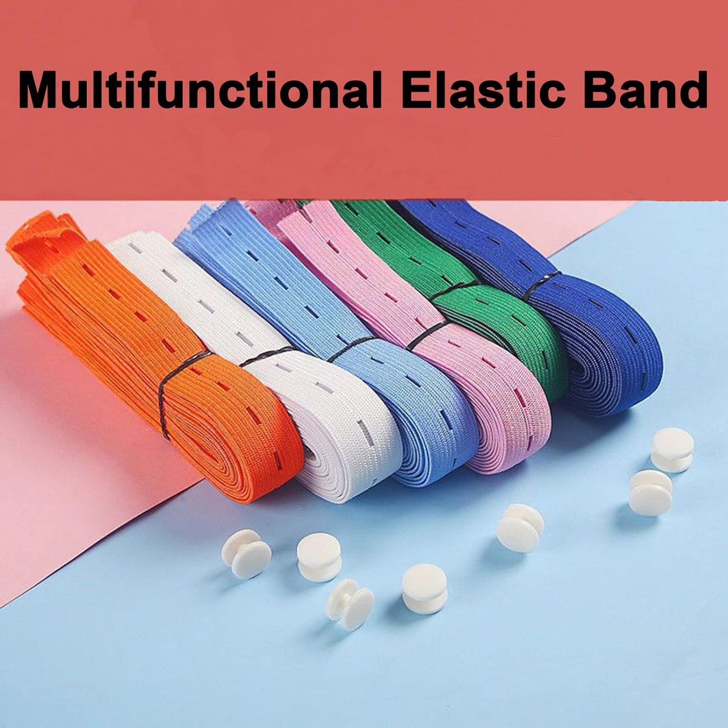 Stretchy Elastic Belt with Buckle