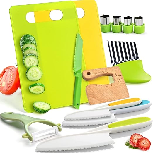 Kid Friendly Mini Chef Kitchen Tool Set