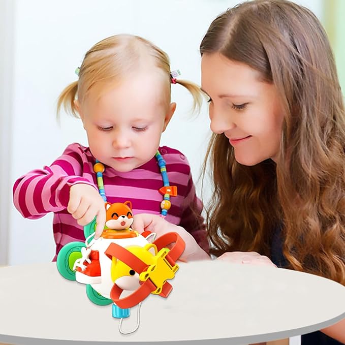 Soft Leather Montessori Ball for Kids