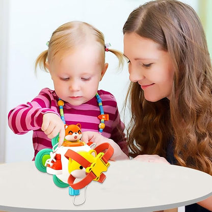 Soft Leather Montessori Ball for Kids